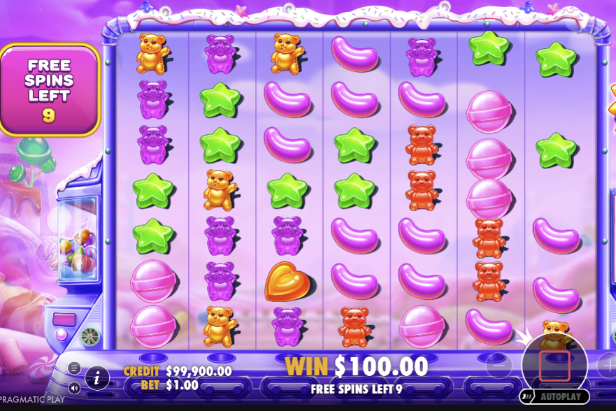 Sugar Rush Super Scatter bonus